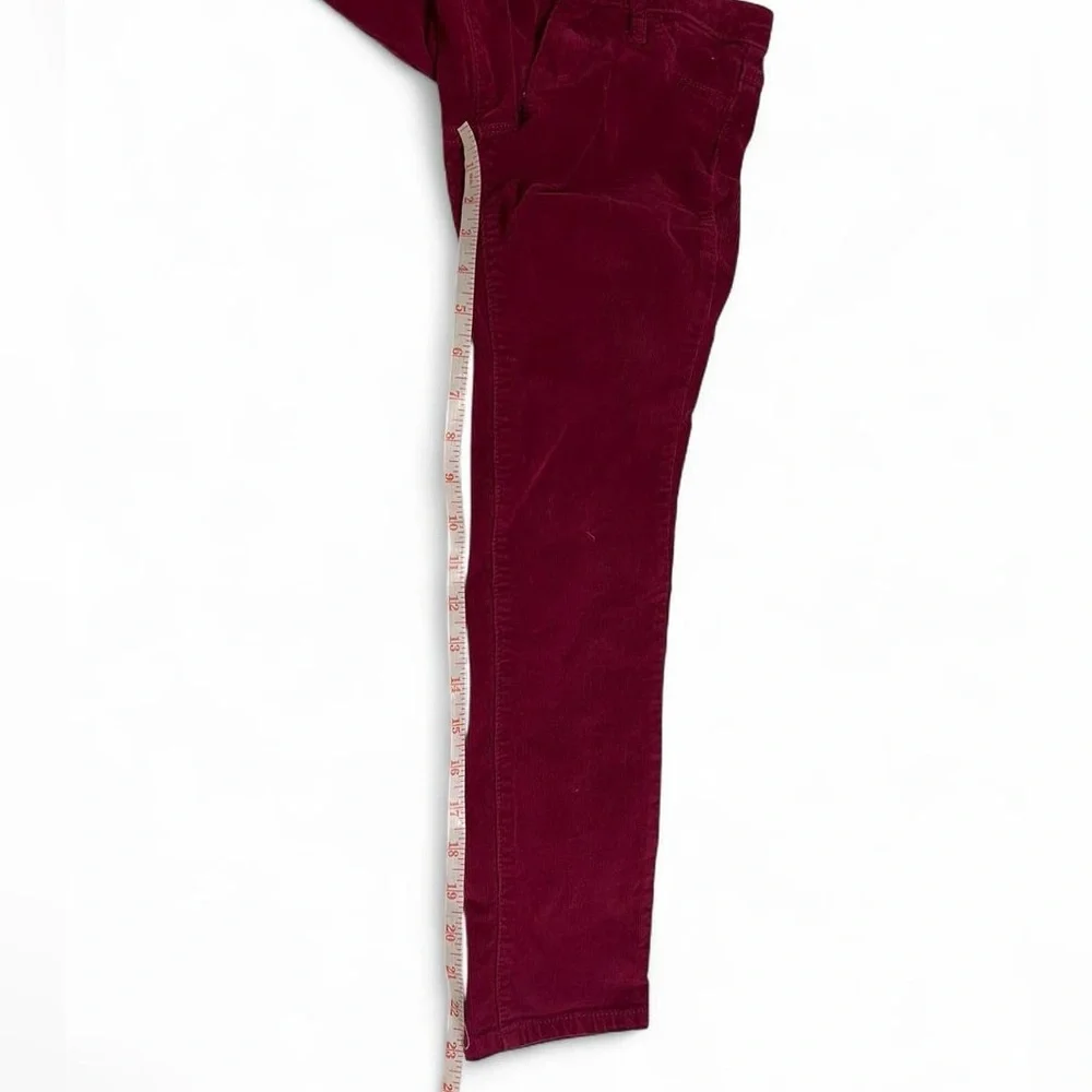 GapKids Skinny Fit Corduroy Pants - Girls Size 8 - Berry Pink